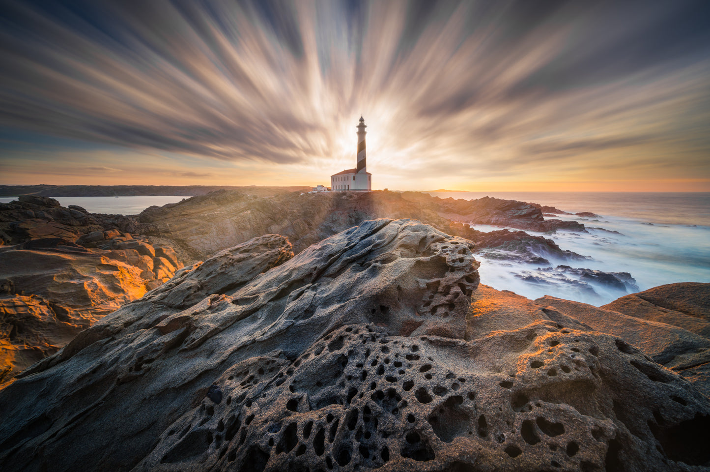 Rays over Favaritx
