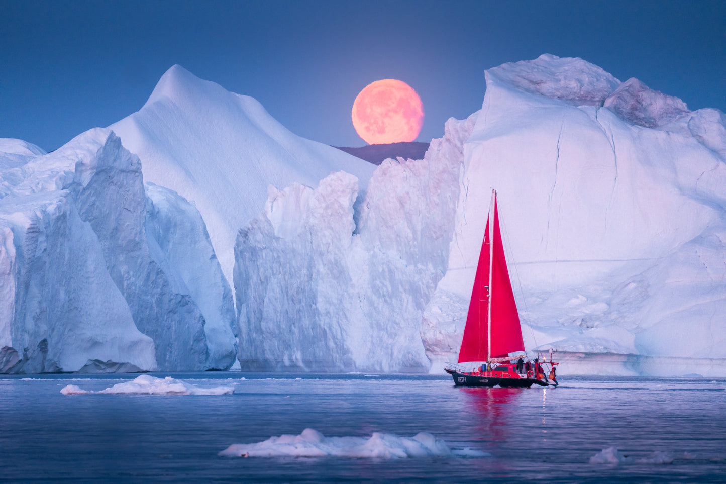 Sailing Under The Moon