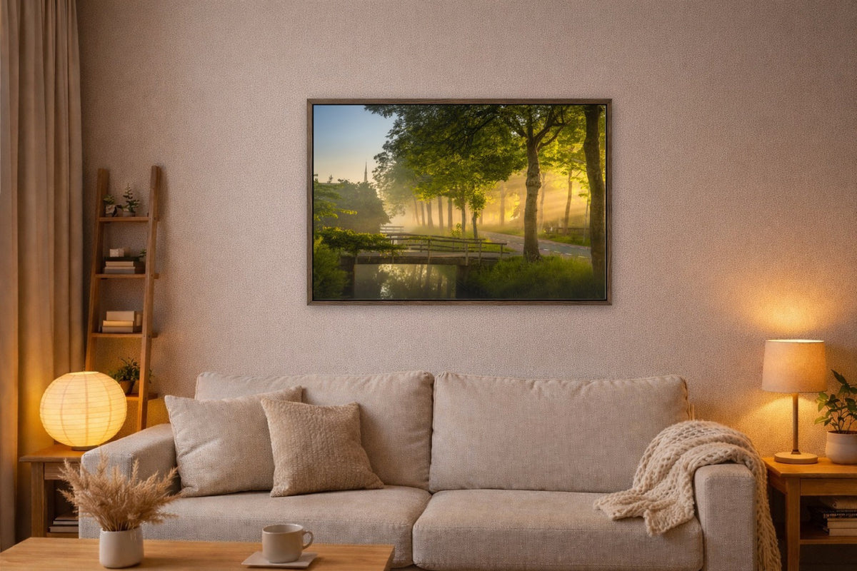 A Duth Countryside morning lijst kamer