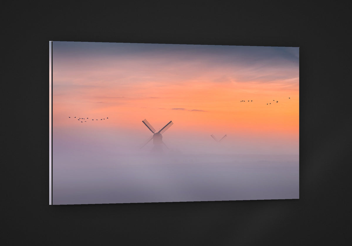 A Flight Through Silence acryl
