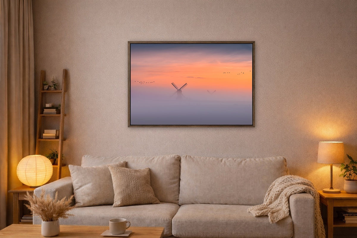 A Flight Through Silence lijst kamer