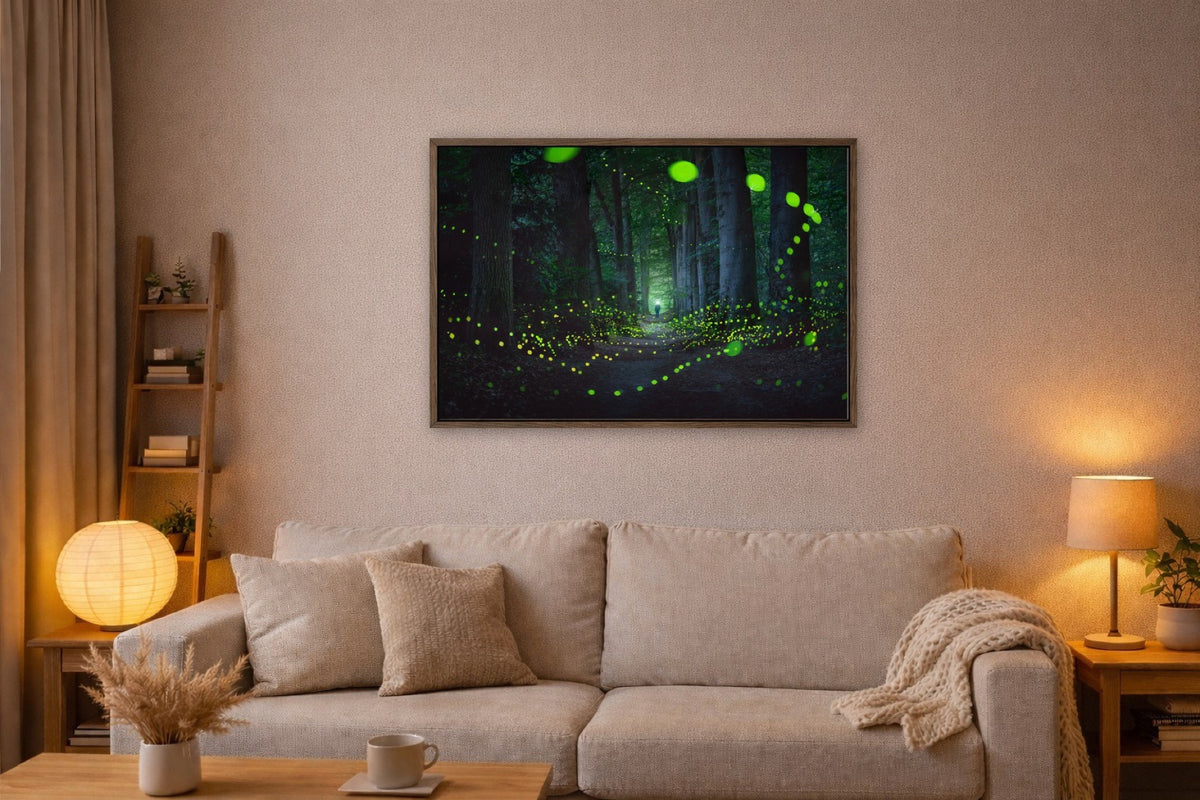 A Forest Full Of Fireflies lijst kamer