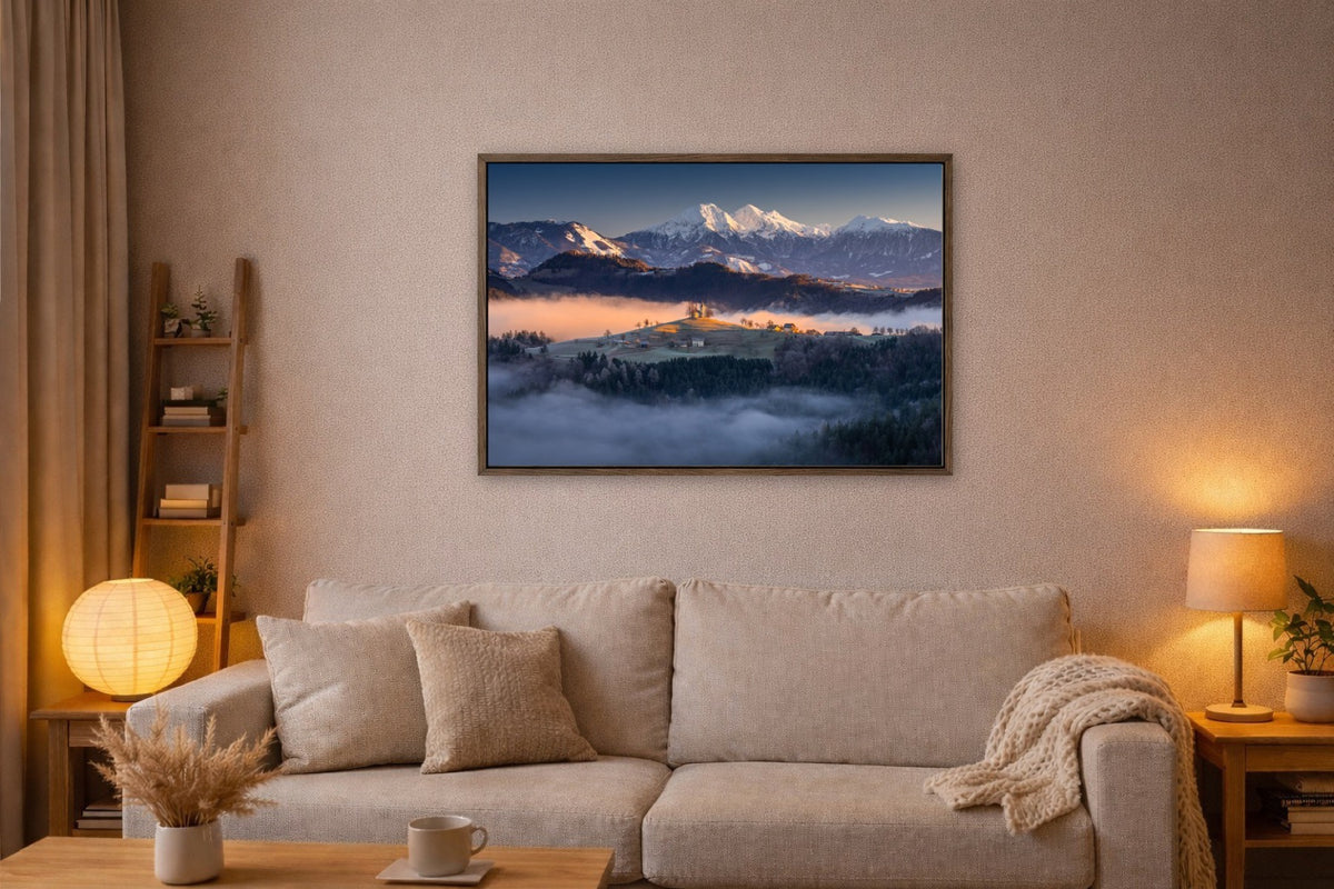 Above the Clouds lijst kamer