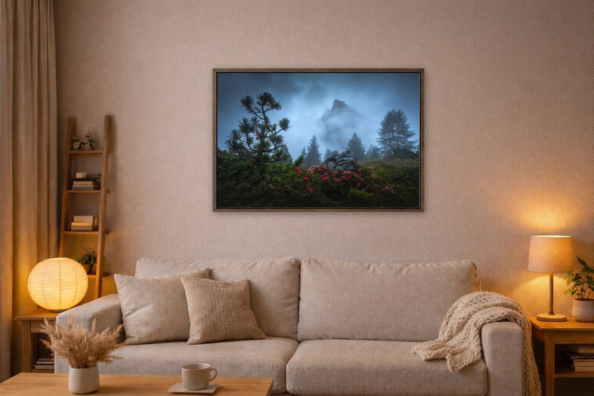 Alpine Mist lijst kamer