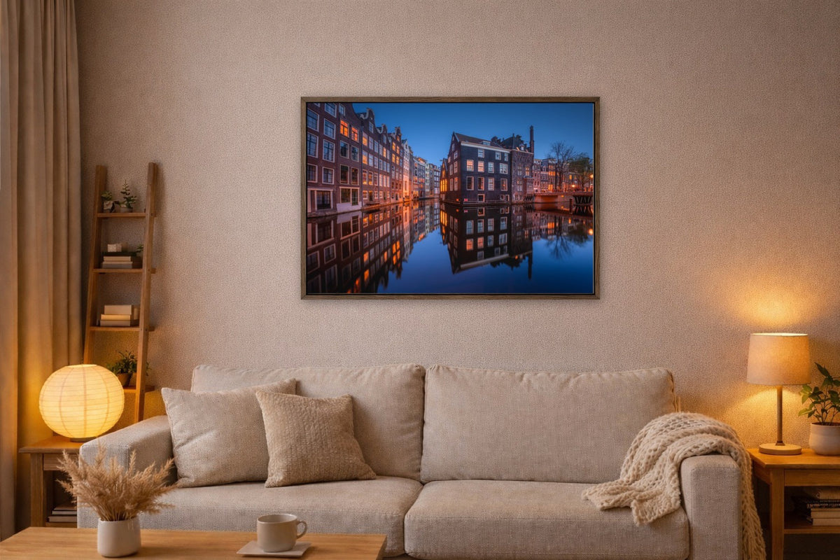 Amsterdam Blue lijst kamer