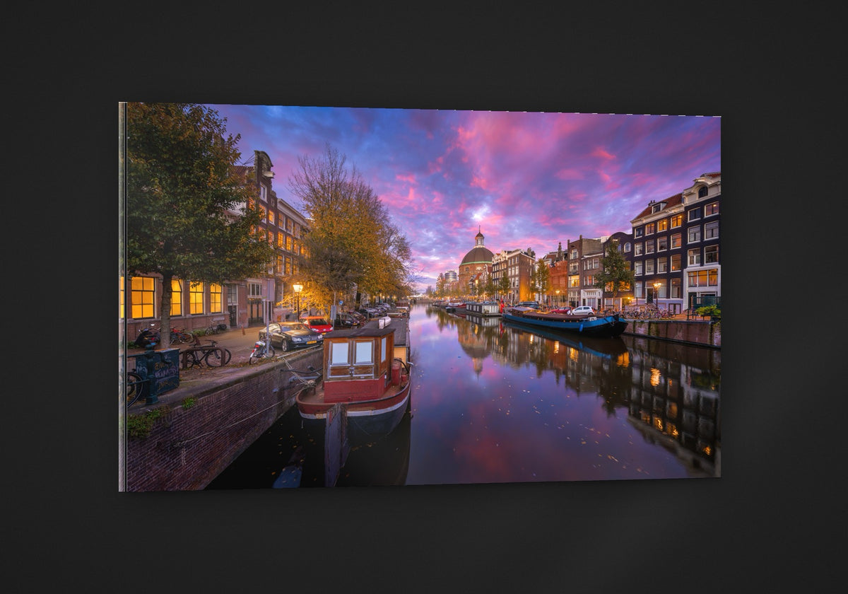 Amsterdam Evening acryl