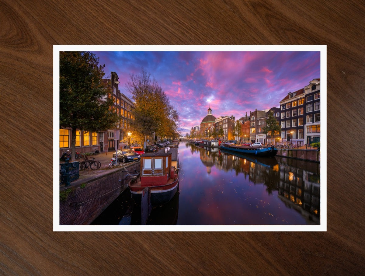 Amsterdam Evening print