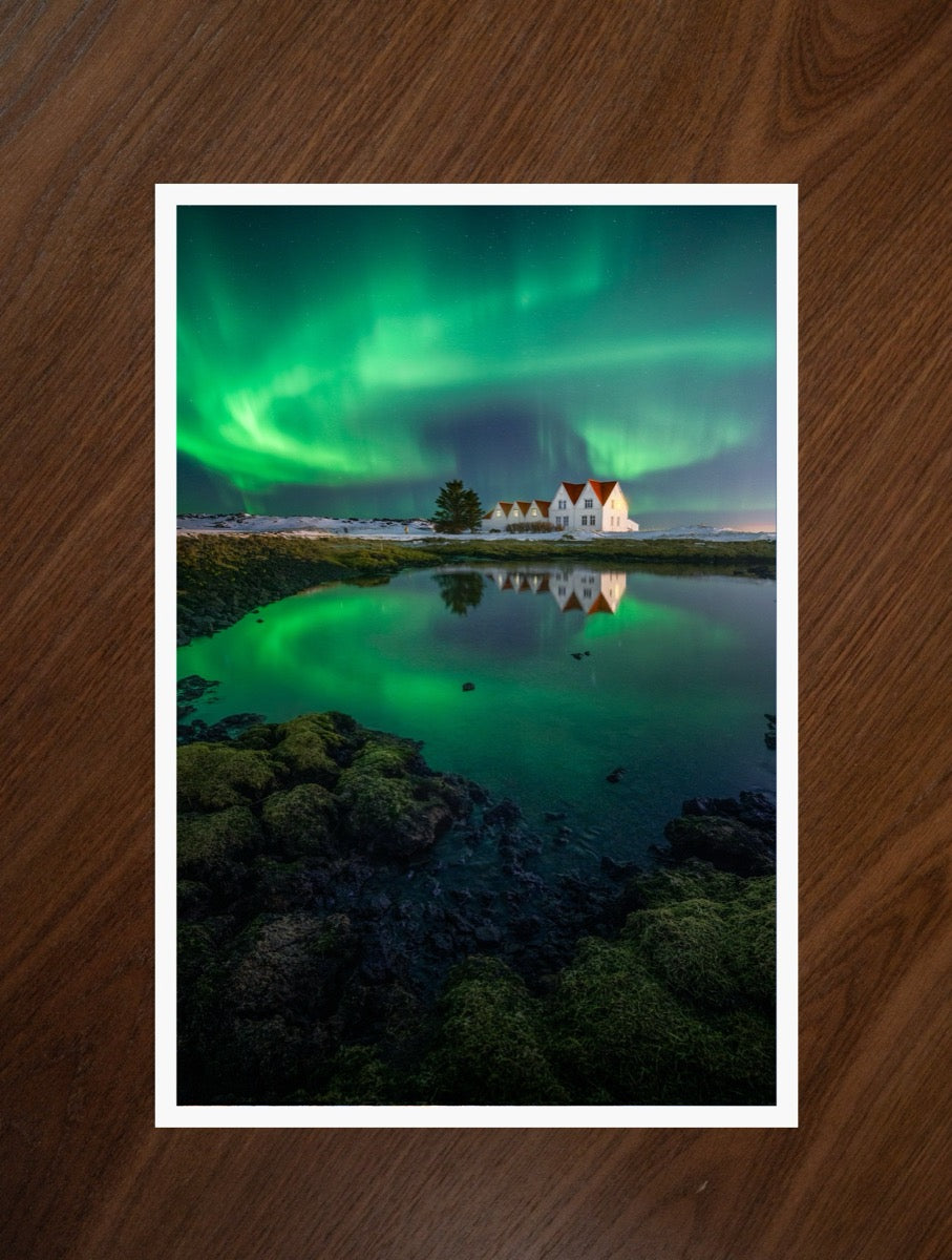 Aurora Church print