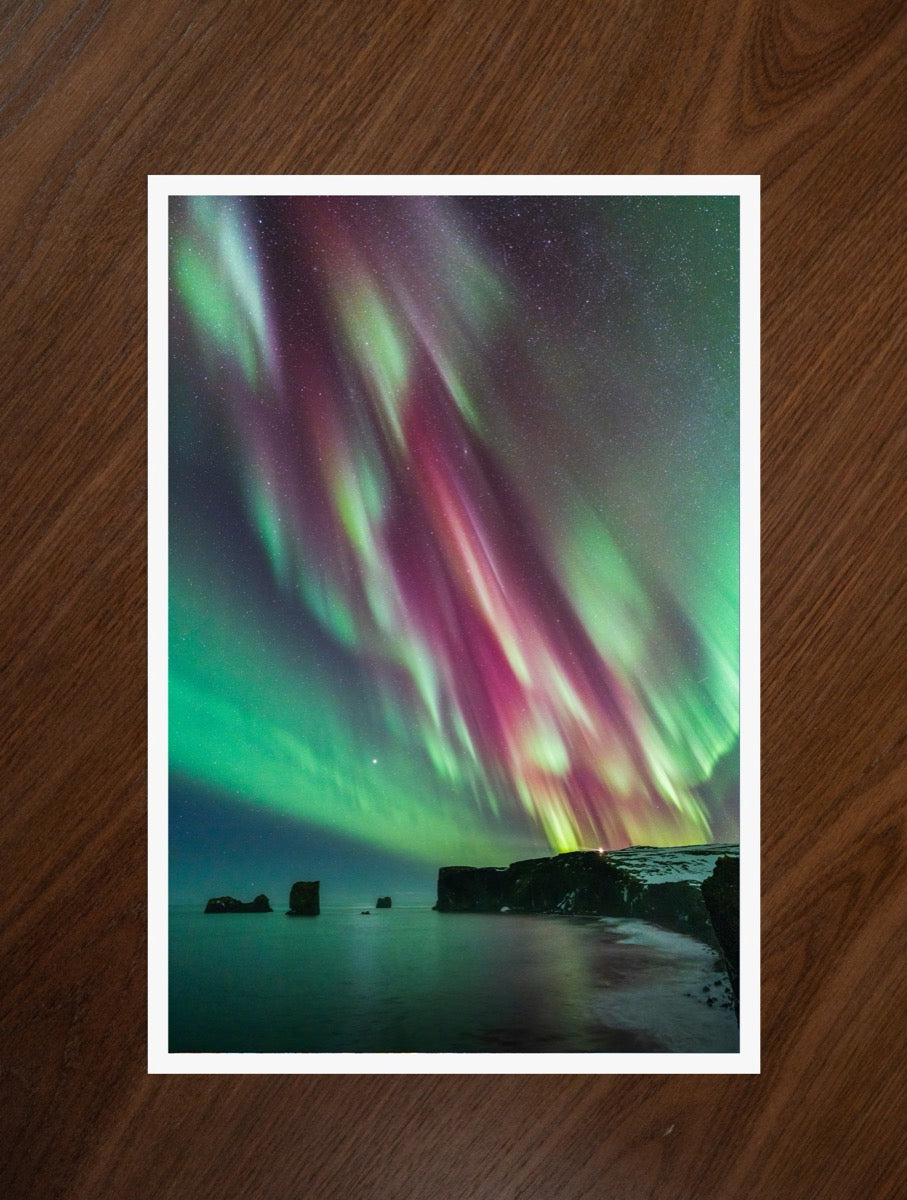 Aurora Coast print