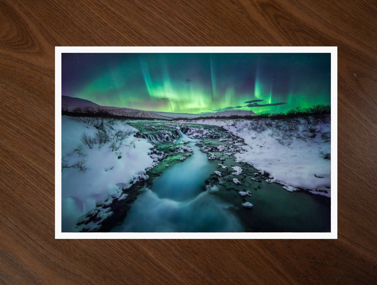 Aurora River print