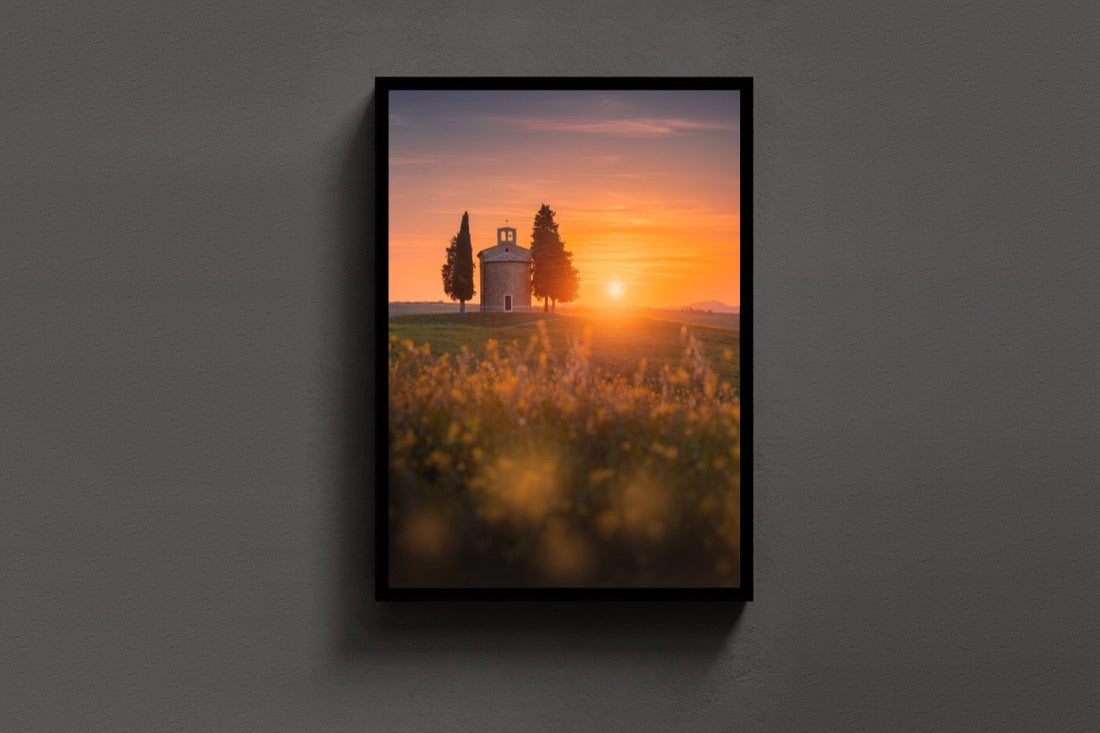 Chapel at Sunset lijst
