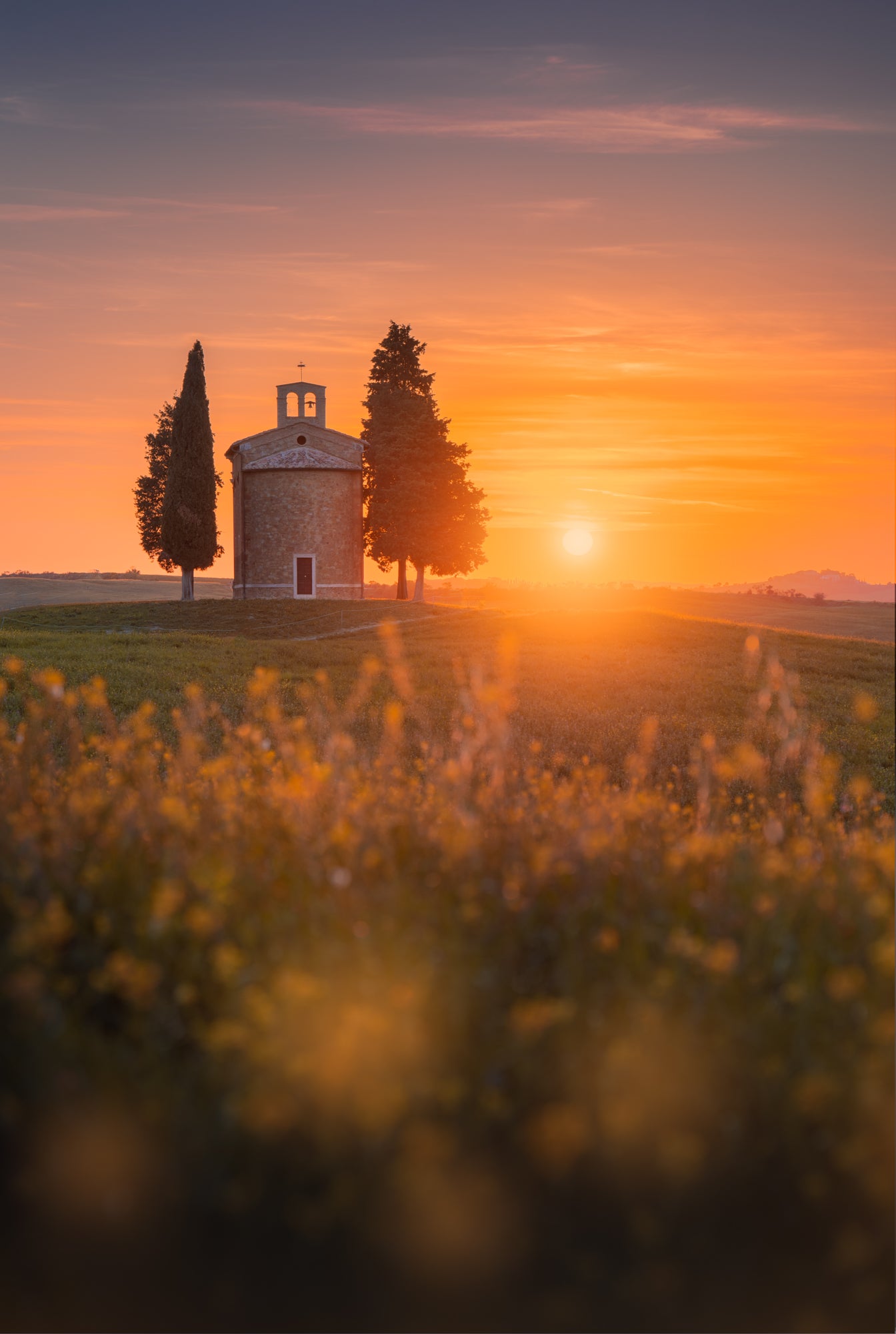 Chapel at Sunset