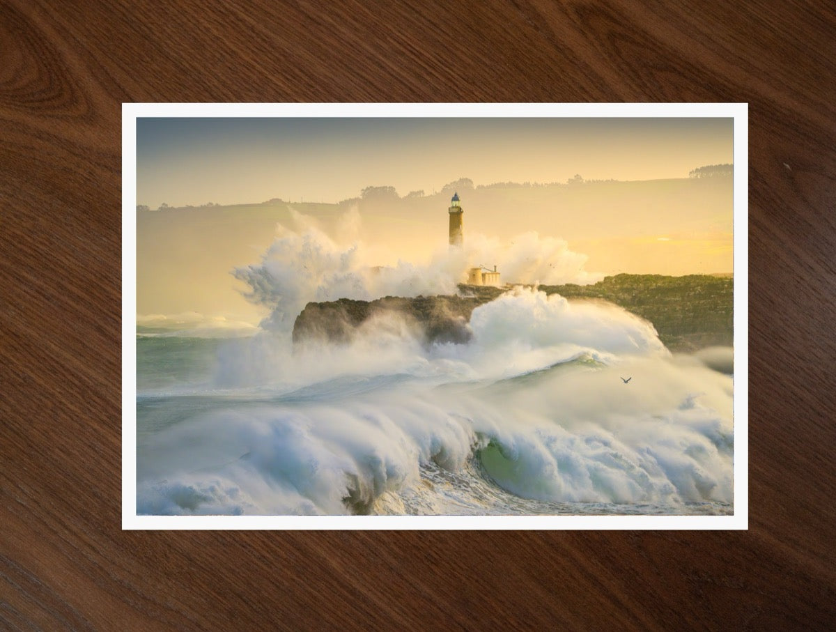 Engulfed Lighthouse print