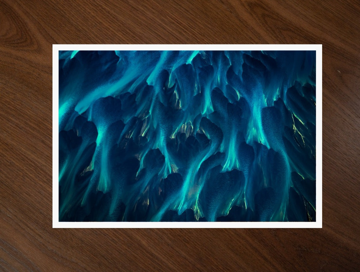 Glacial Veins print