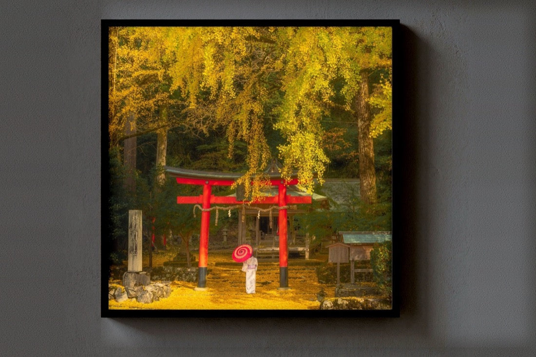 Golden Shrine print