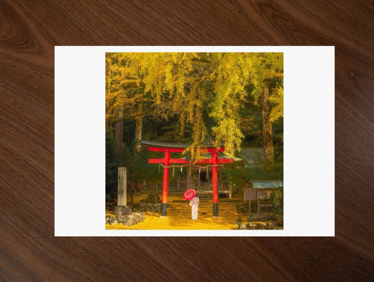 Golden Shrine print