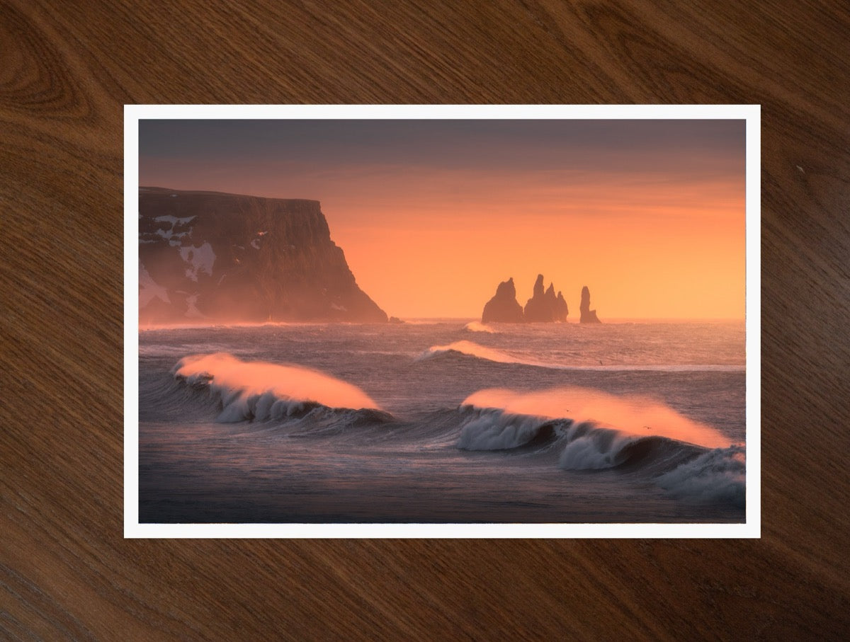 Golden Vik print