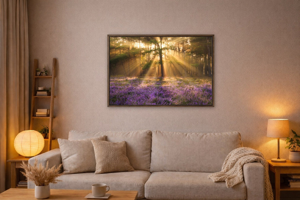 Heather and Light lijst kamer