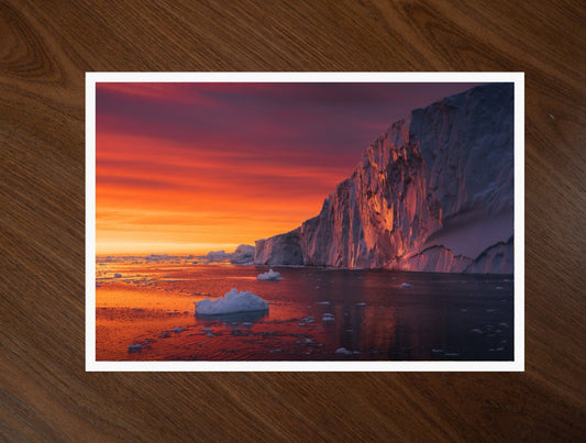 Ice and Fire print