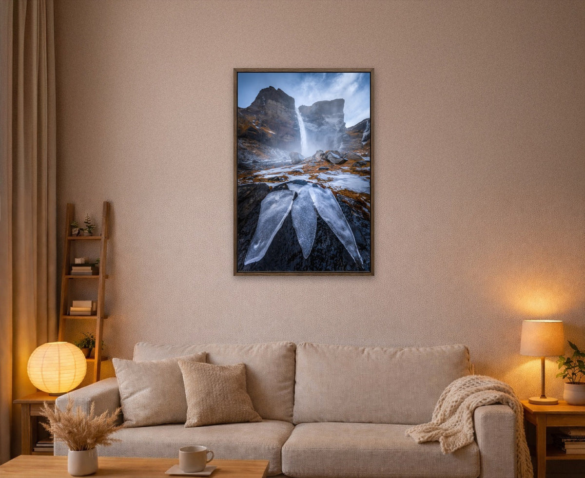 Ice Fingers lijst kamer
