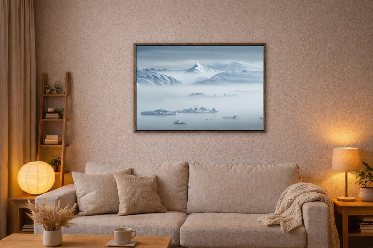 Ice Mountains lijst kamer