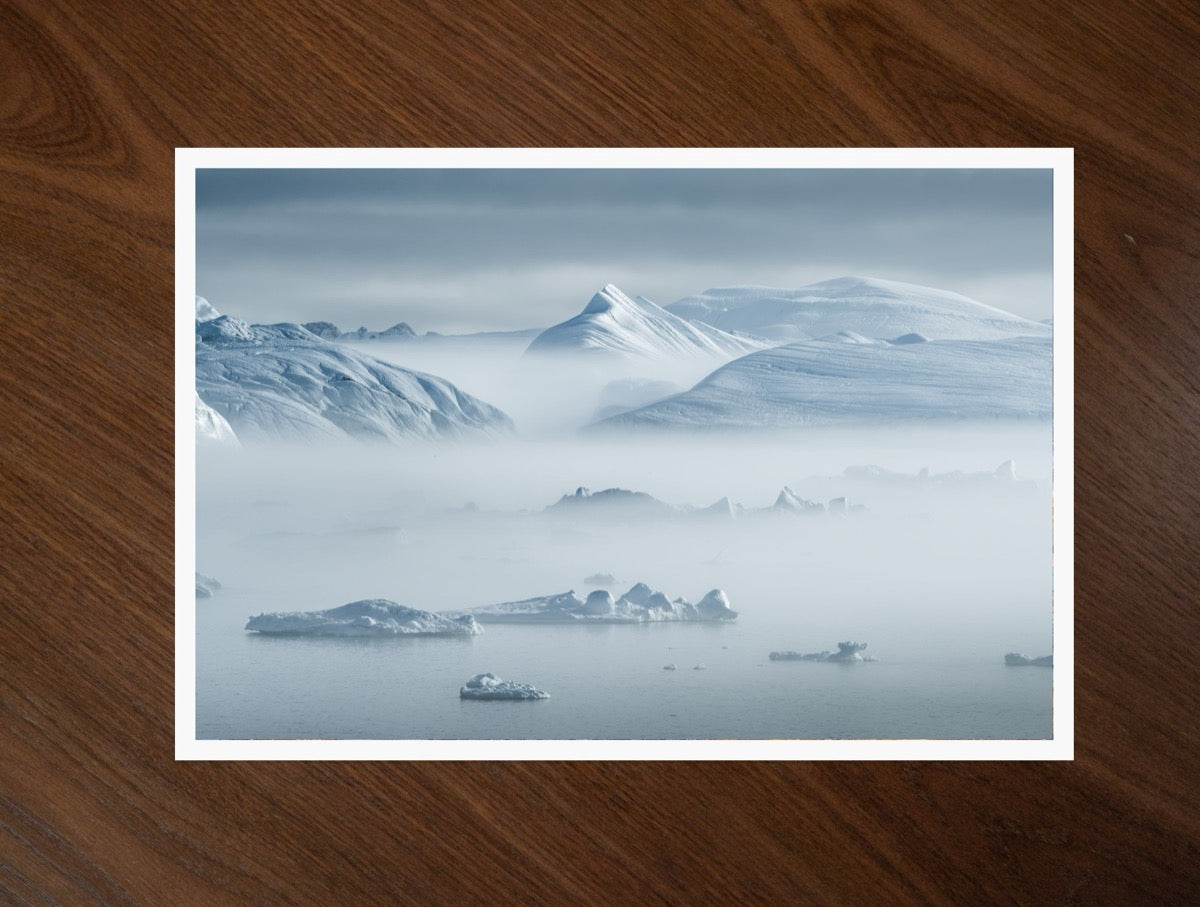 Ice Mountains print