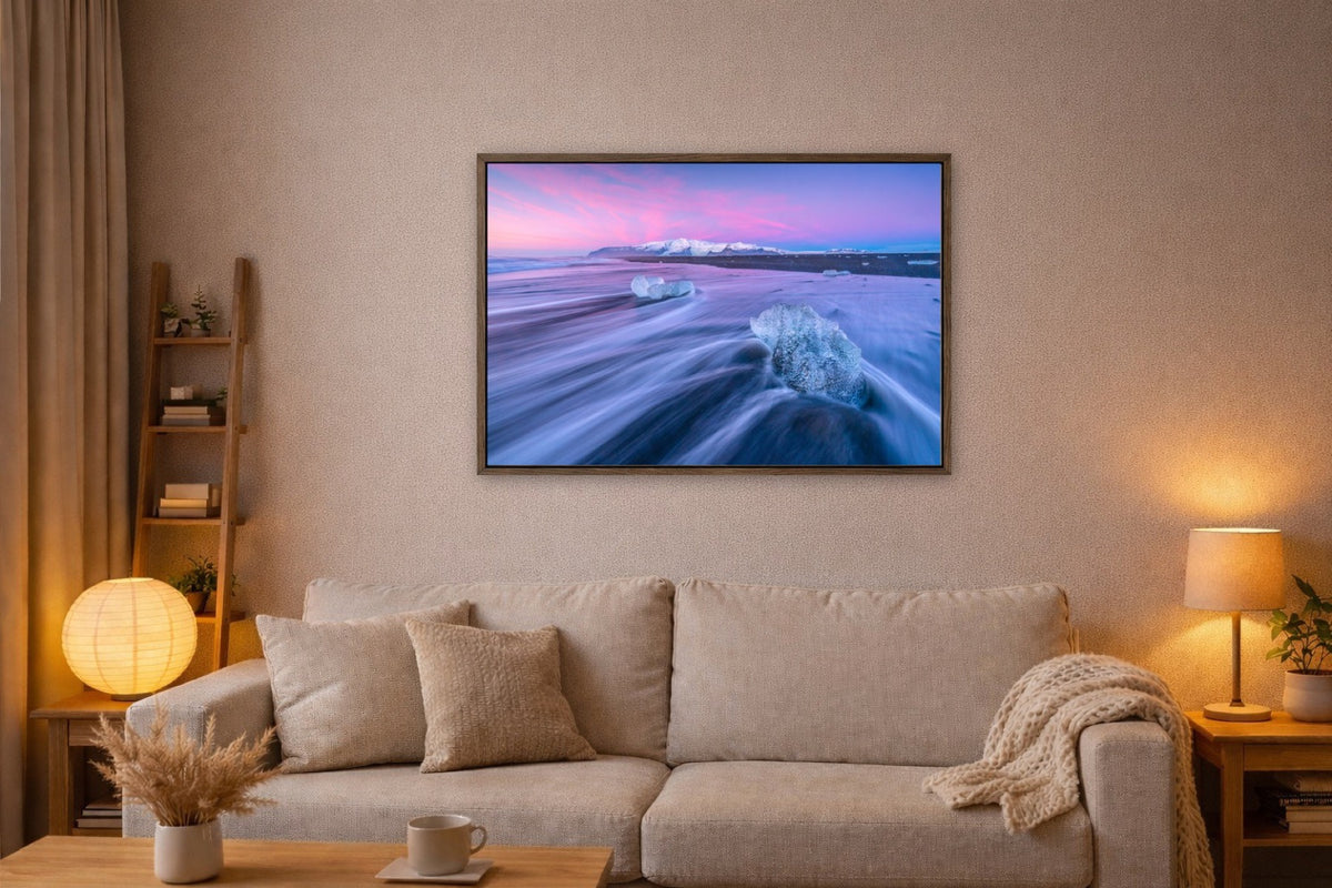 Ice on Pink lijst kamer