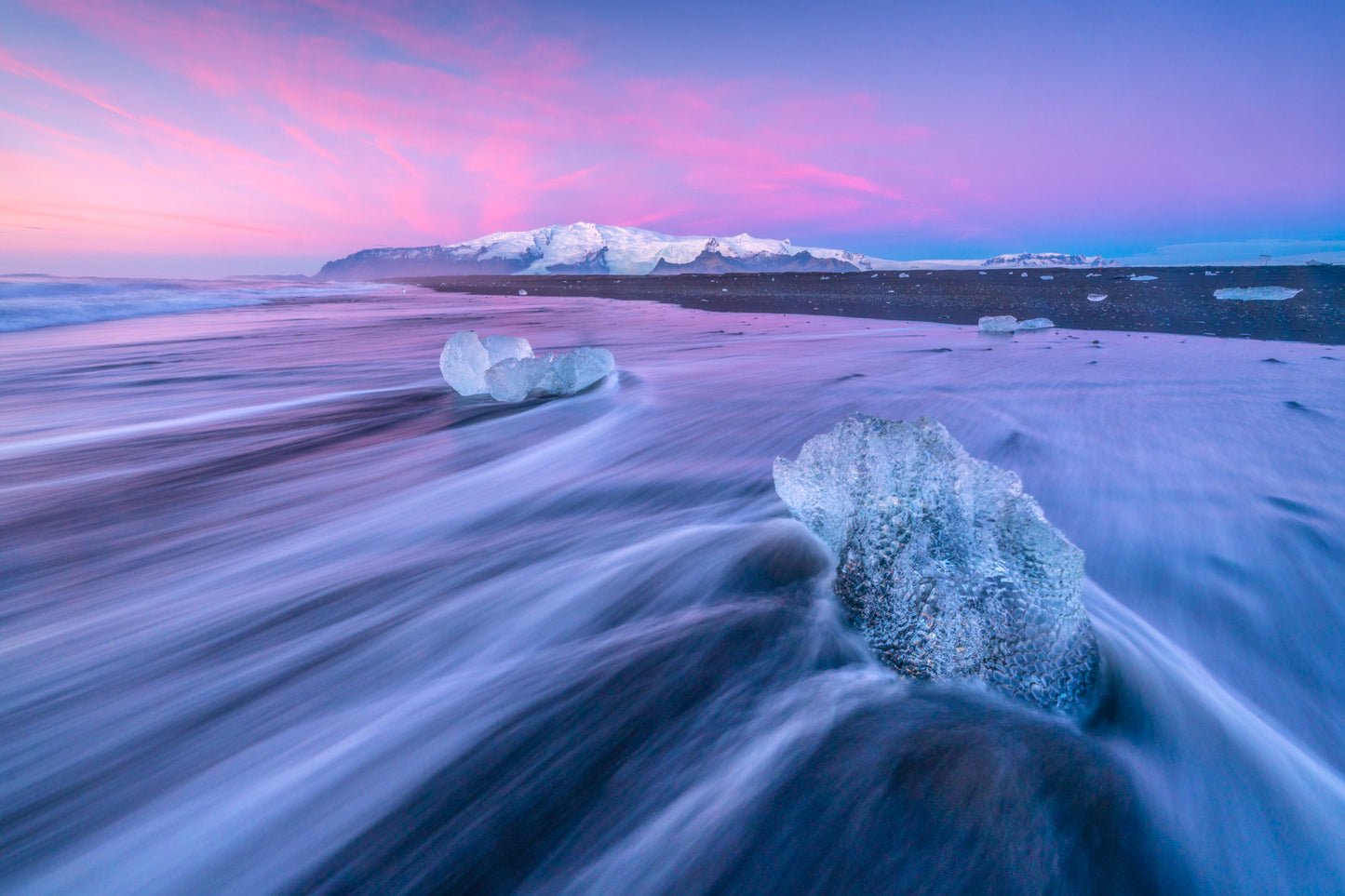 Ice on Pink