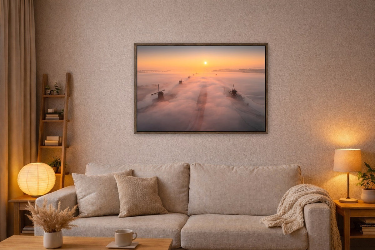 Kinderdijk Dream lijst kamer