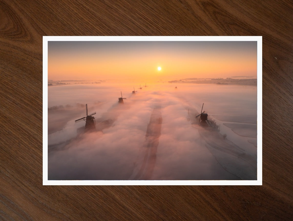 Kinderdijk Dream print