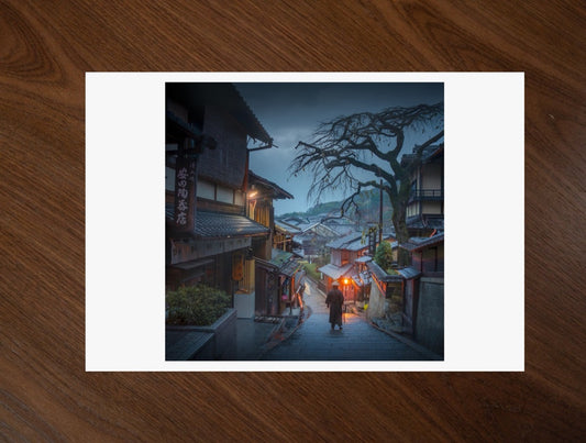 Kyoto Rain print