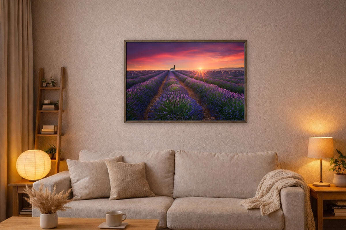 Living in Purple lijst kamer