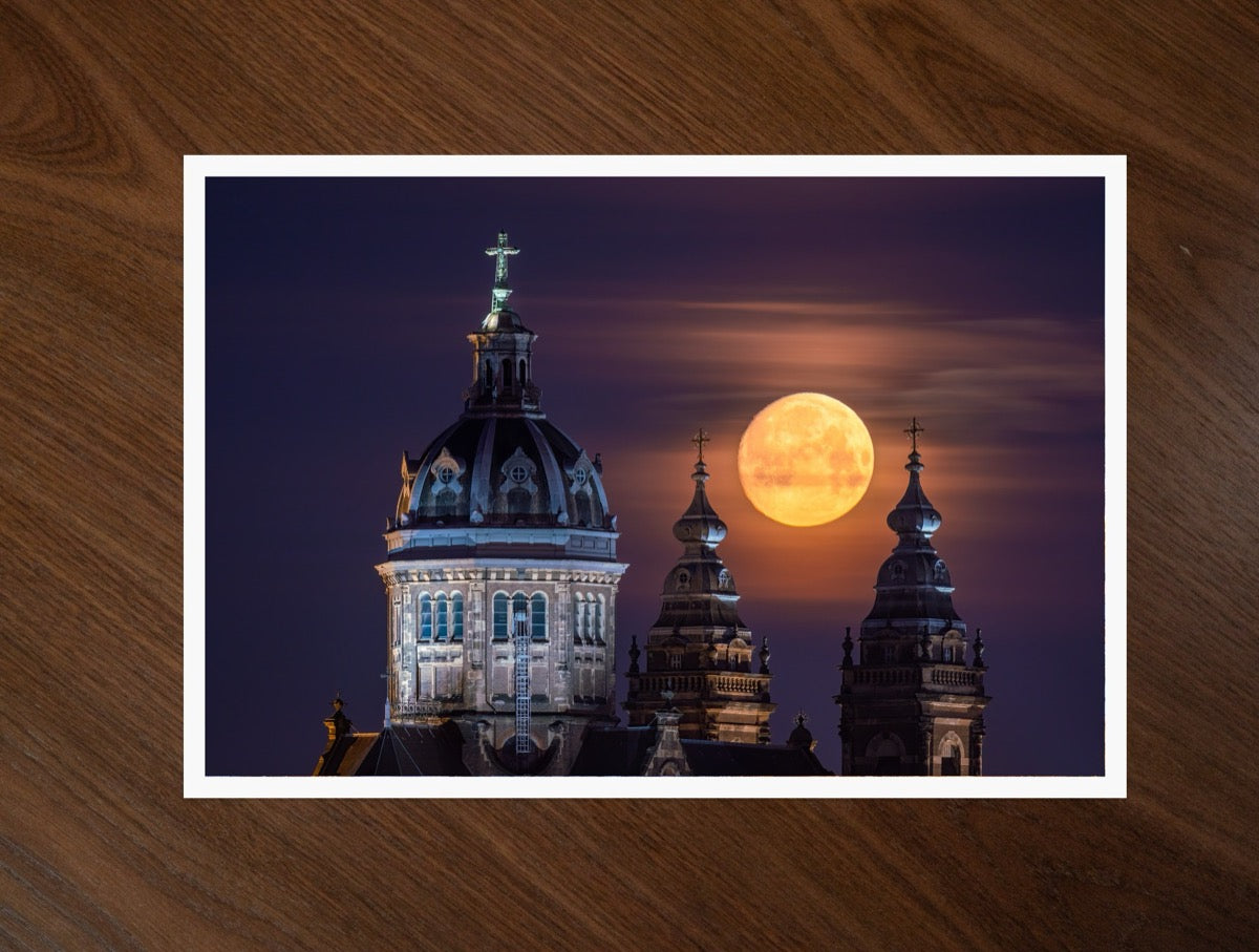 Lunar Amsterdam print