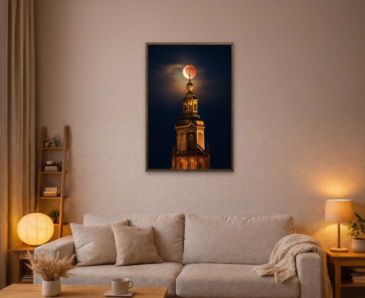 Lunar Eclipse 2025 lijst kamer