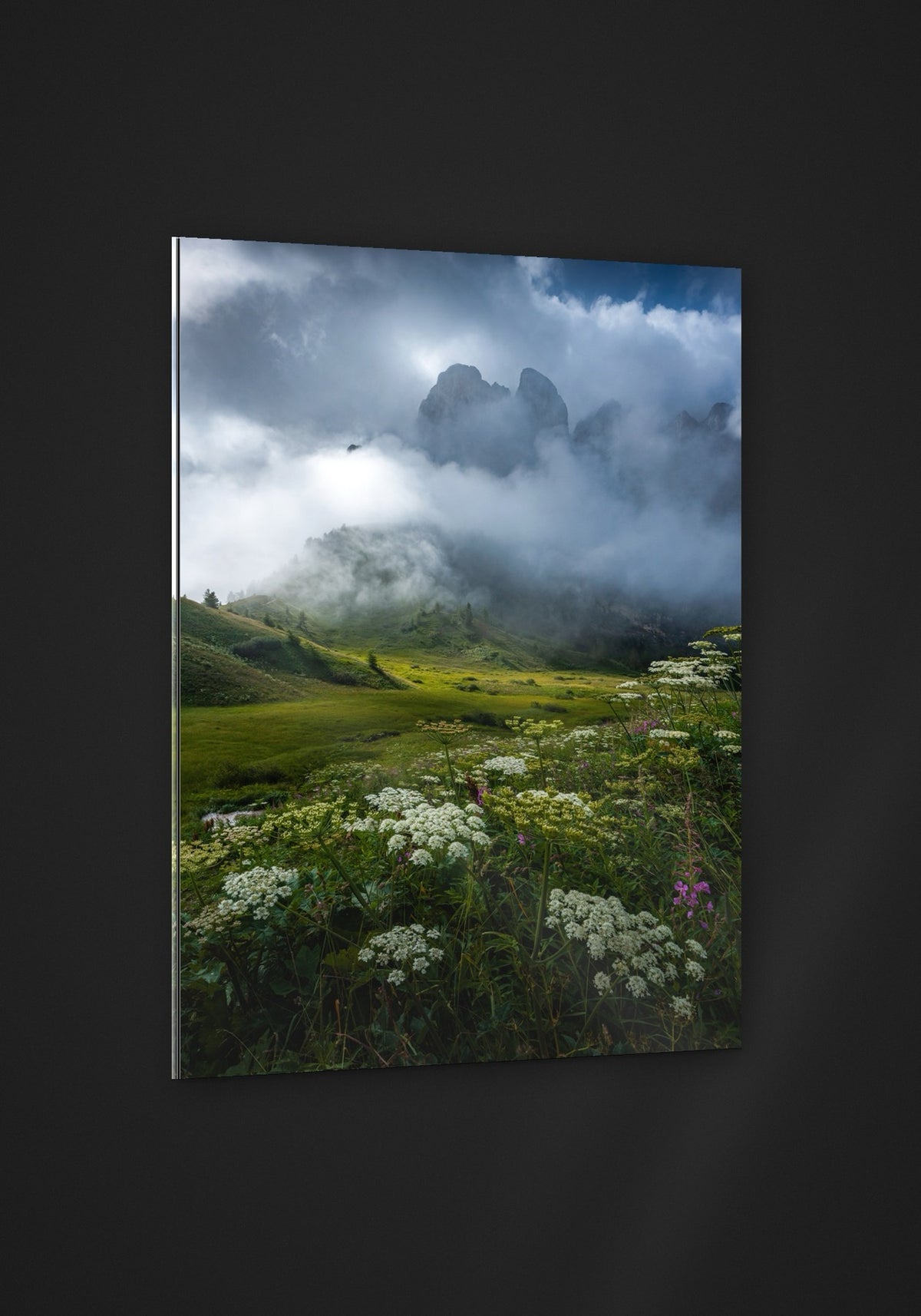 Meadow in the Clouds acryl