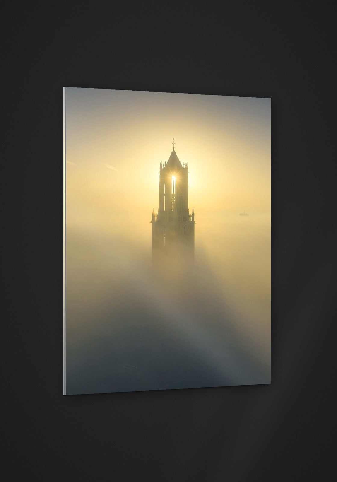 Peaking Through The Domtower acryl