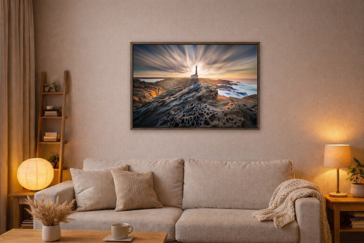 Rays over Favaritx lijst kamer