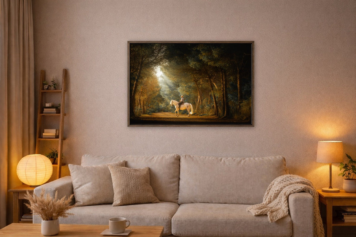 Rider in the Light lijst kamer