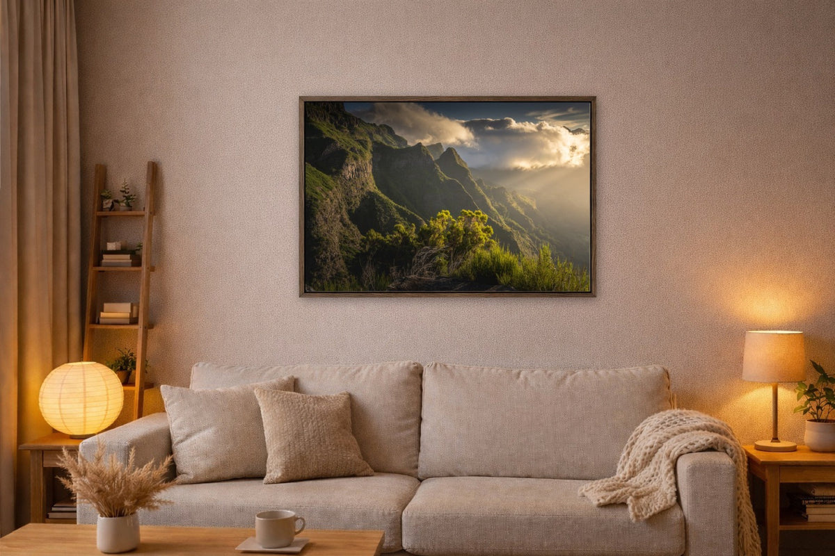 Ridge of Light lijst kamer