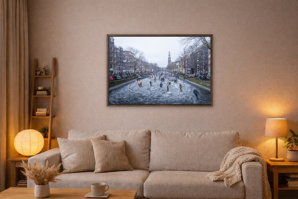 Skating in Amsterdam lijst kamer