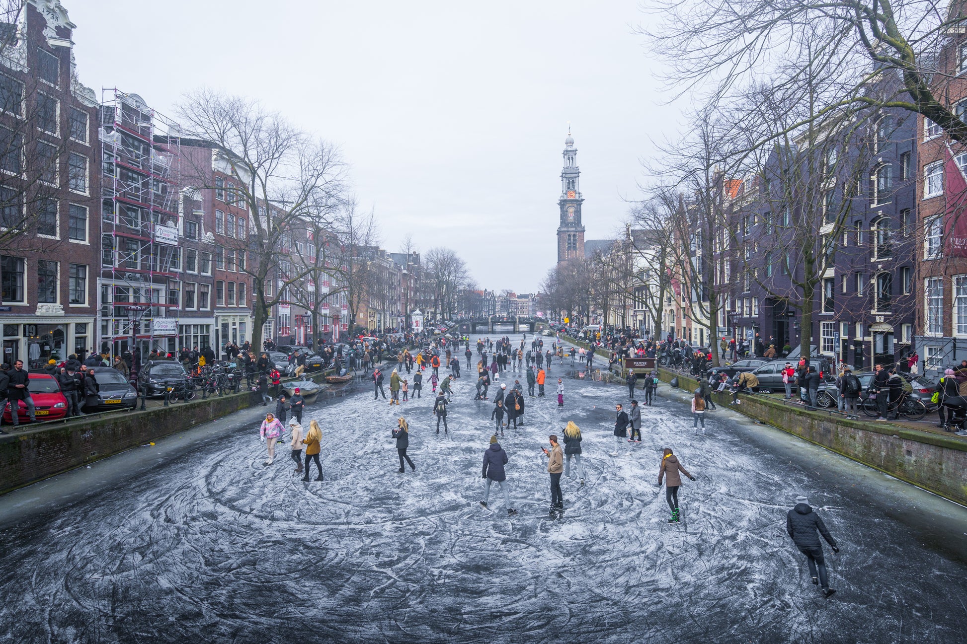 Skating in Amsterdam