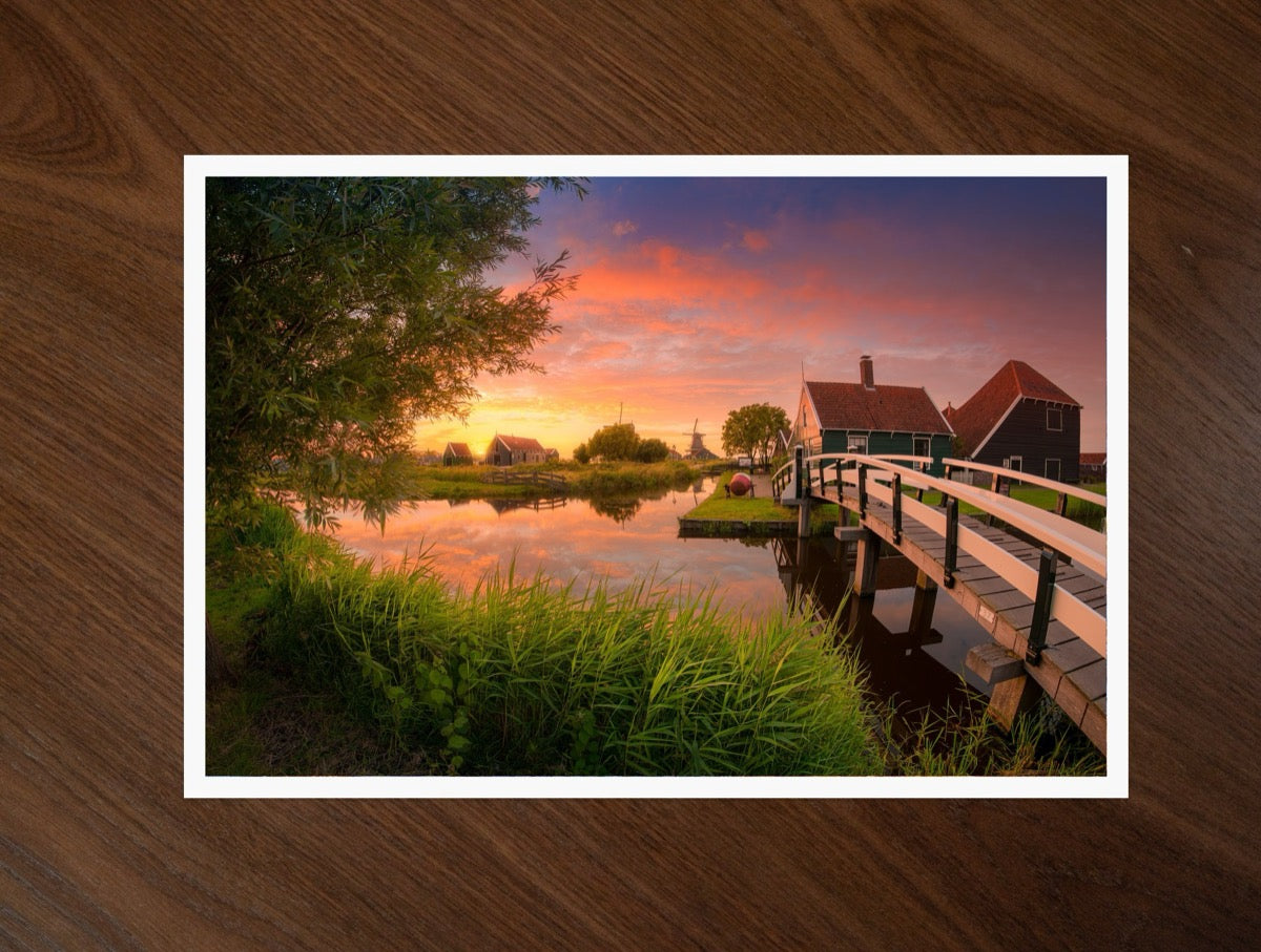 Summer Evening print