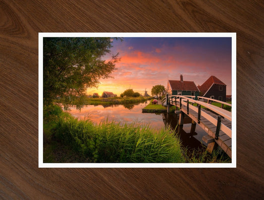 Summer Evening print
