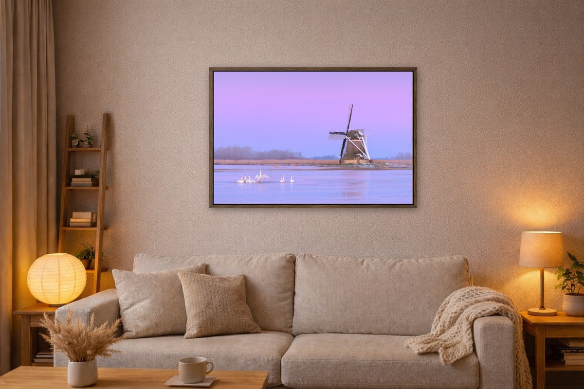 Swans at the Mill lijst kamer