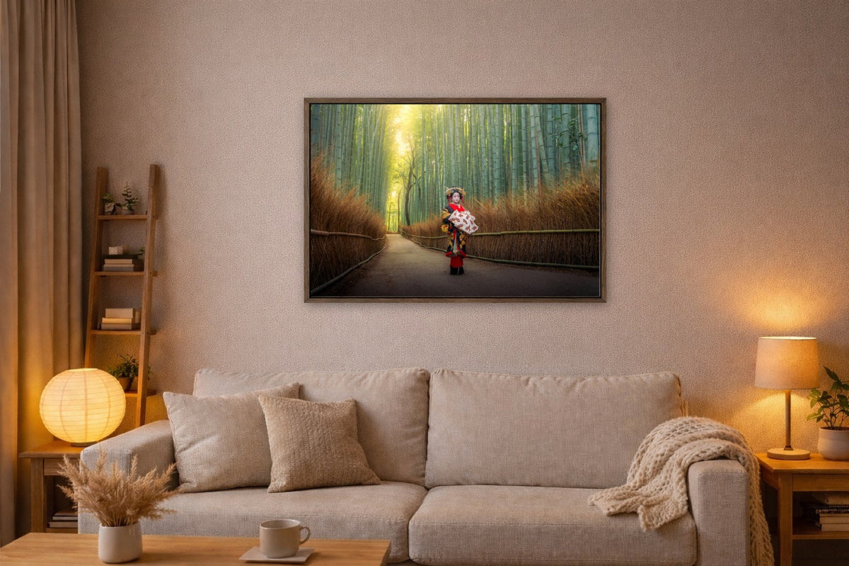 The Bamboo Path lijst kamer