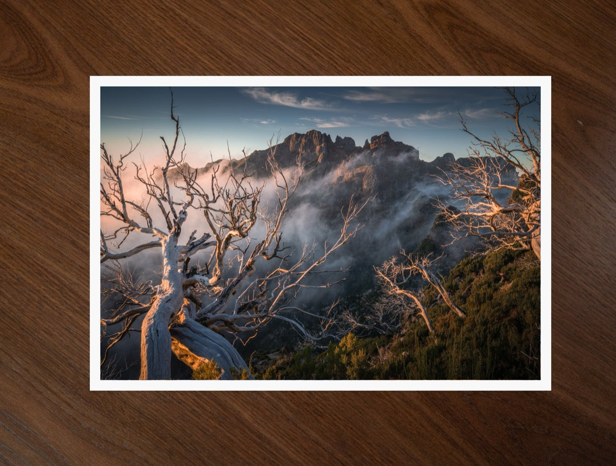 The Burnt Ridge print