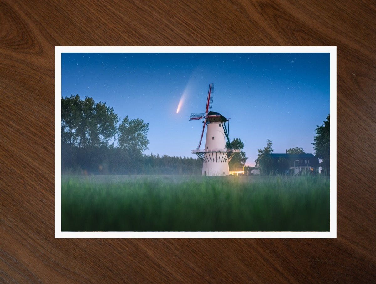 The Comet Mill print