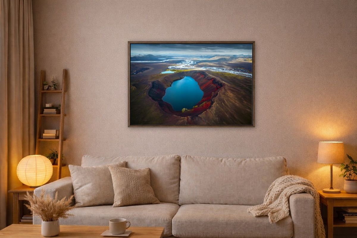 The Crater lijst kamer