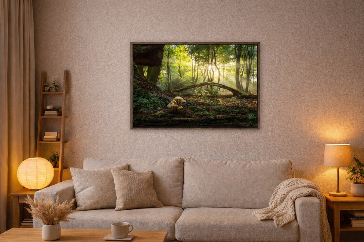 The Fallen Arch lijst kamer