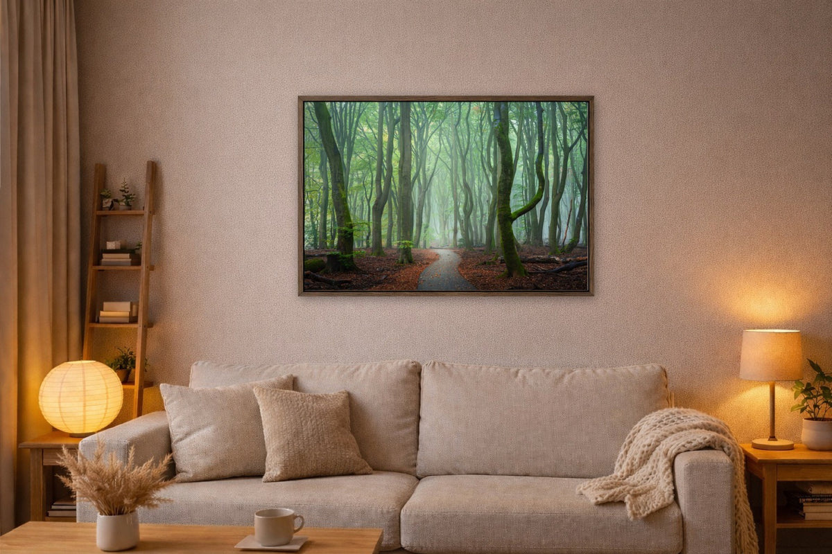 The Forest Path lijst kamer